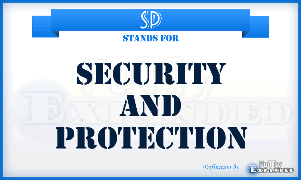 SP - Security and Protection