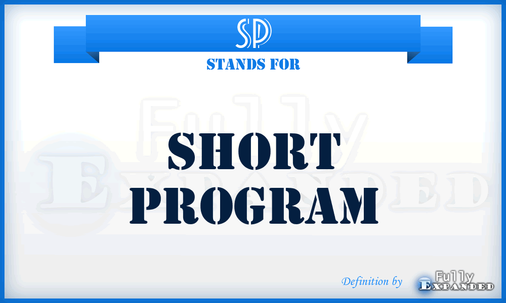 SP - Short Program