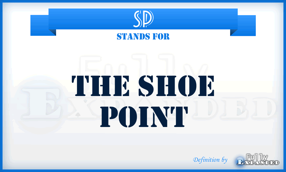 SP - The Shoe Point