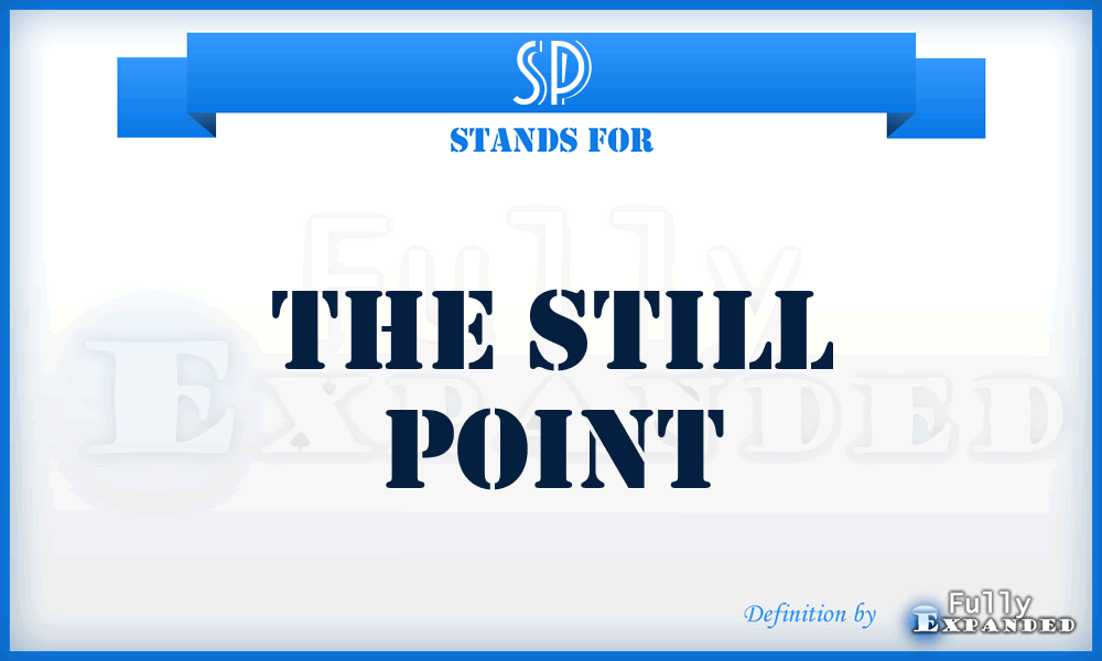 SP - The Still Point