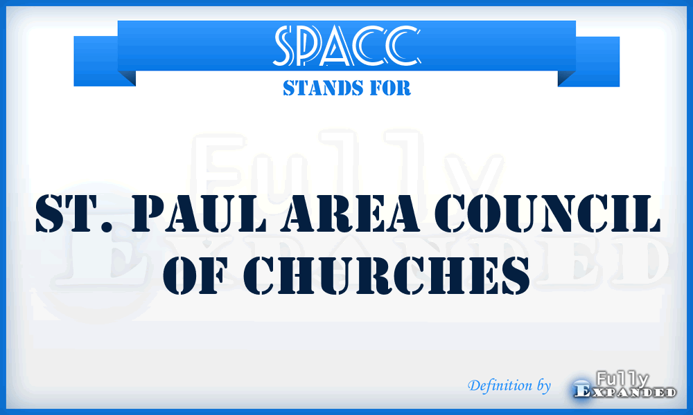 SPACC - St. Paul Area Council of Churches