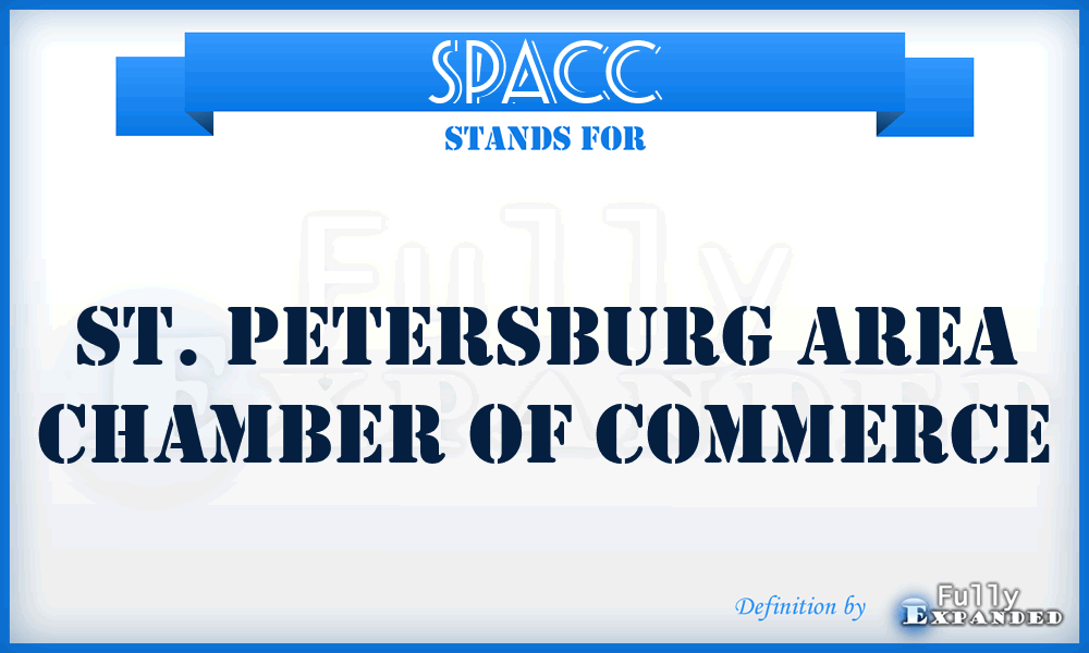 SPACC - St. Petersburg Area Chamber of Commerce