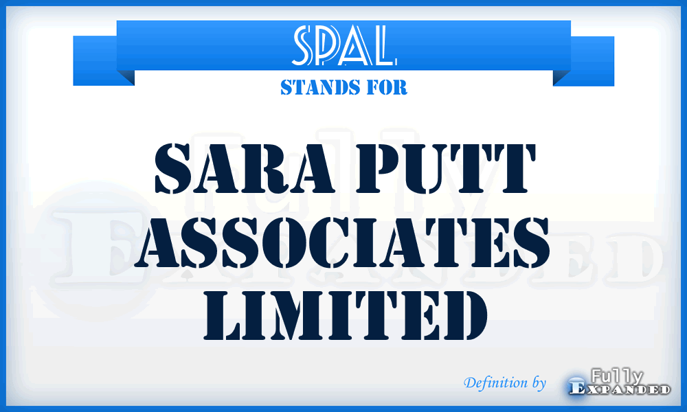 SPAL - Sara Putt Associates Limited