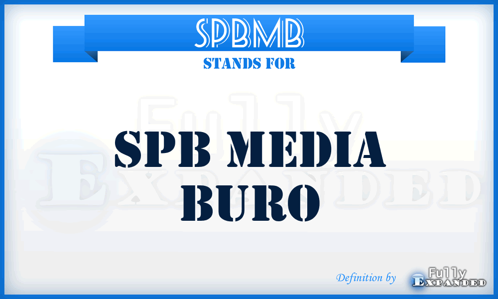 SPBMB - SPB Media Buro