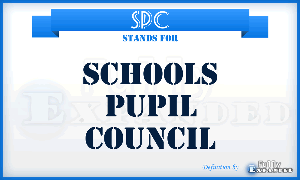 SPC - Schools Pupil Council