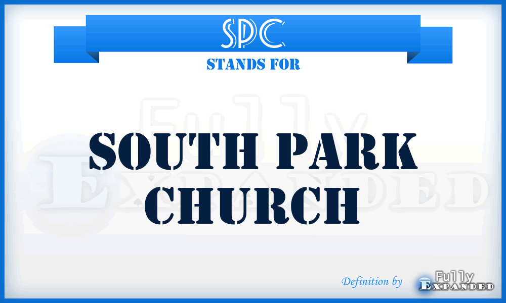 SPC - South Park Church