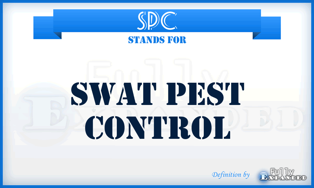 SPC - Swat Pest Control