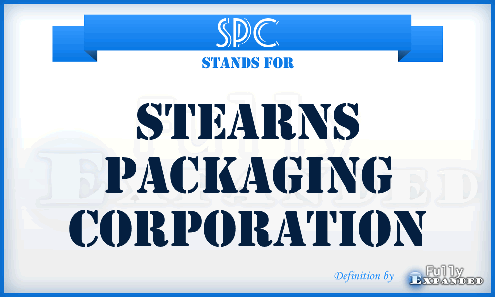 SPC - Stearns Packaging Corporation