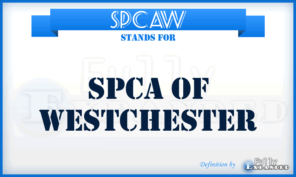 SPCAW - SPCA of Westchester