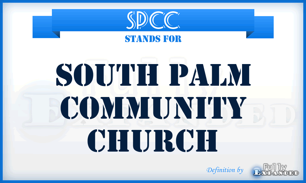 SPCC - South Palm Community Church