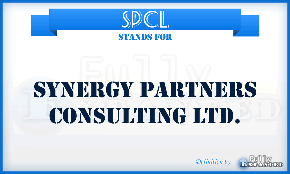 SPCL - Synergy Partners Consulting Ltd.