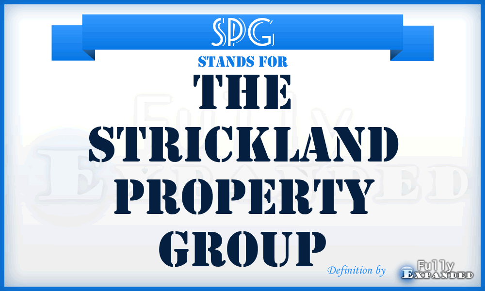 SPG - The Strickland Property Group