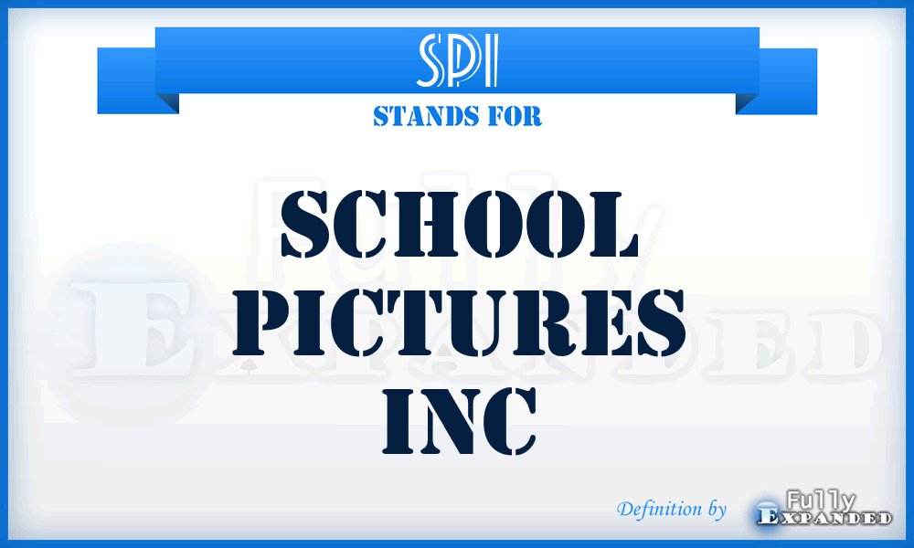 SPI - School Pictures Inc