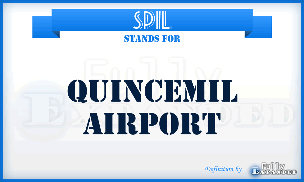 SPIL - Quincemil airport