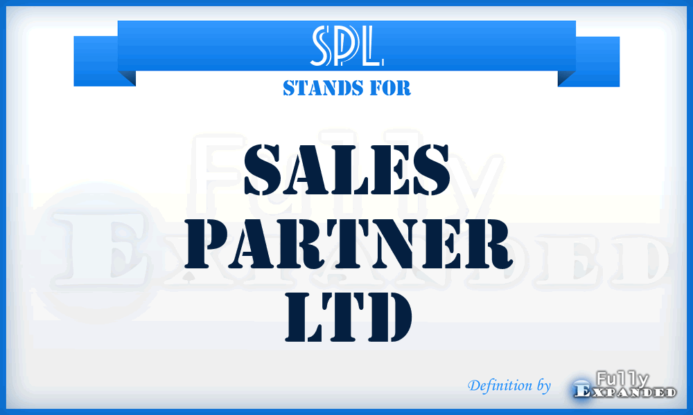 SPL - Sales Partner Ltd