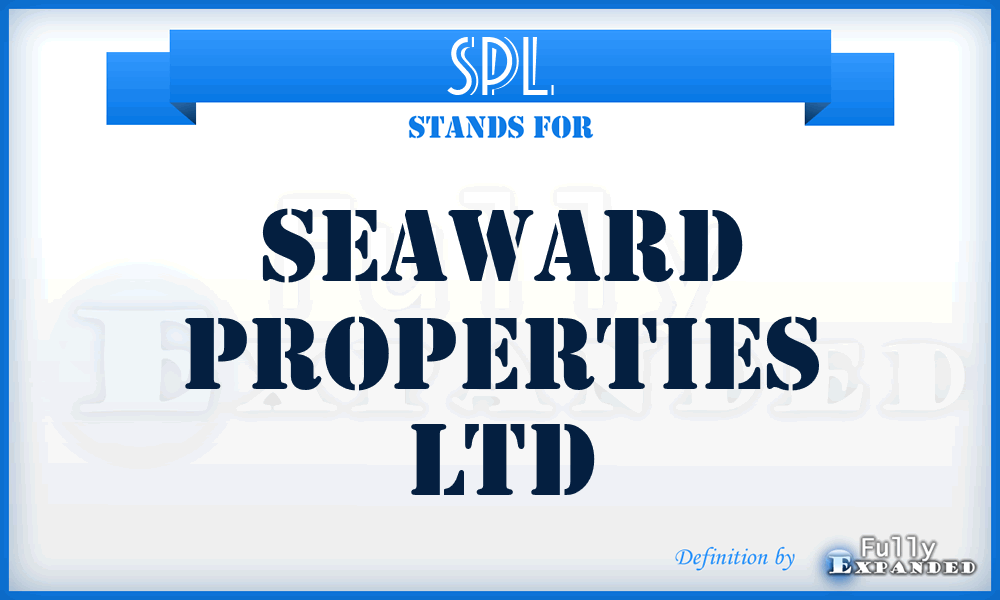 SPL - Seaward Properties Ltd