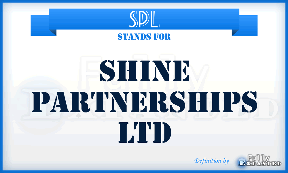 SPL - Shine Partnerships Ltd
