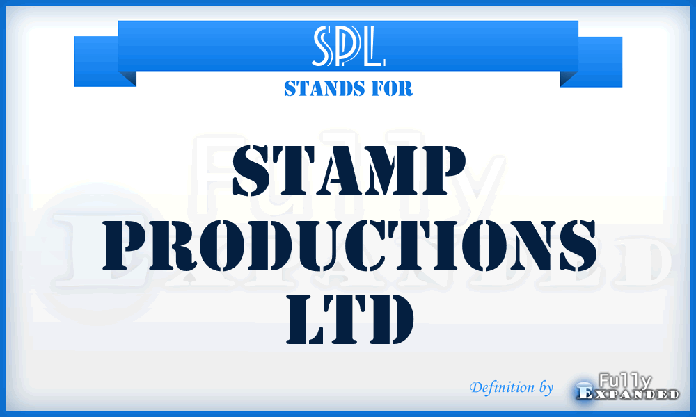 SPL - Stamp Productions Ltd