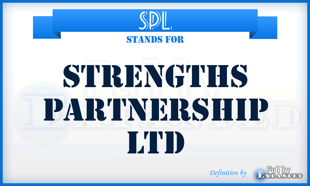 SPL - Strengths Partnership Ltd