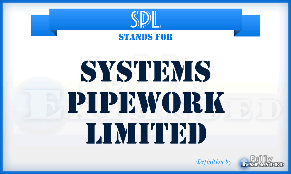 SPL - Systems Pipework Limited