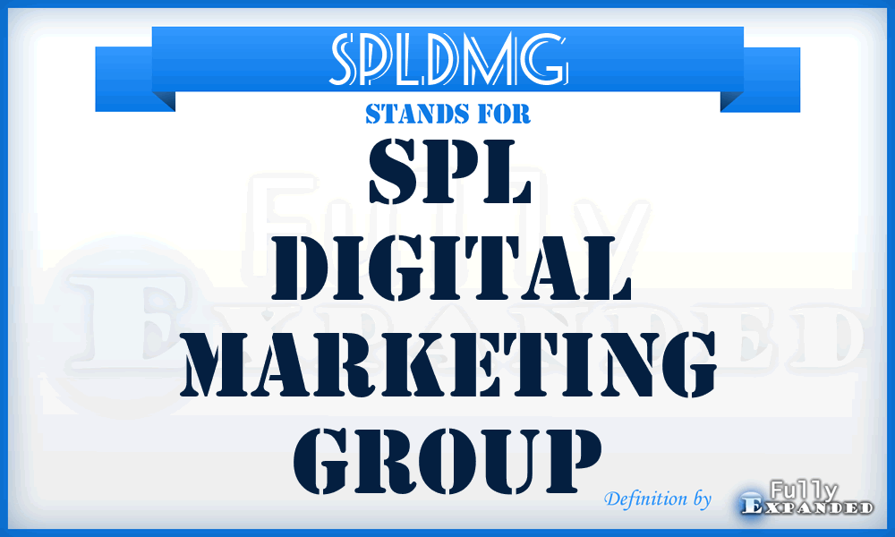 SPLDMG - SPL Digital Marketing Group