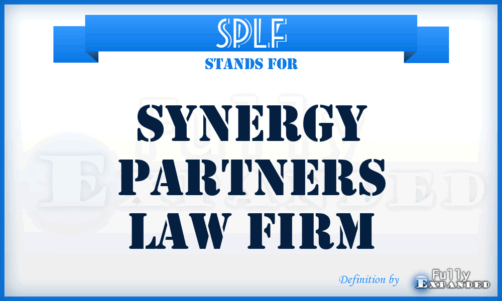 SPLF - Synergy Partners Law Firm