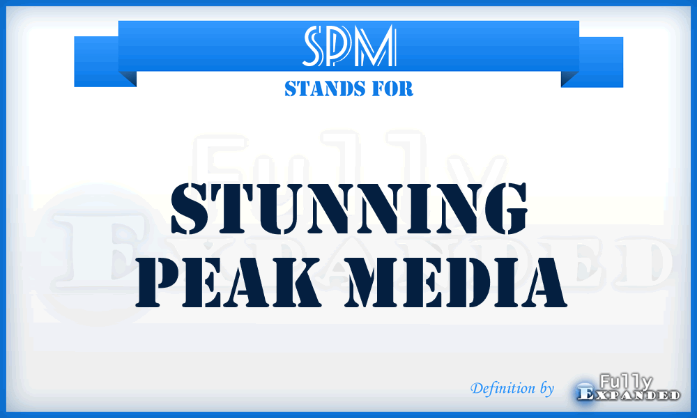 SPM - Stunning Peak Media