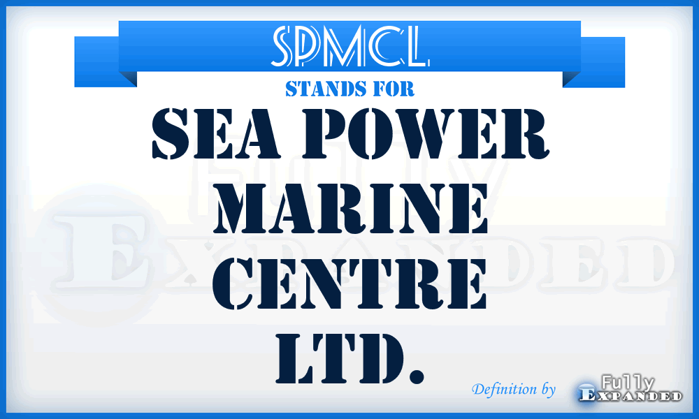 SPMCL - Sea Power Marine Centre Ltd.