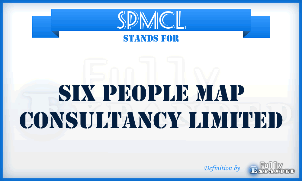 SPMCL - Six People Map Consultancy Limited