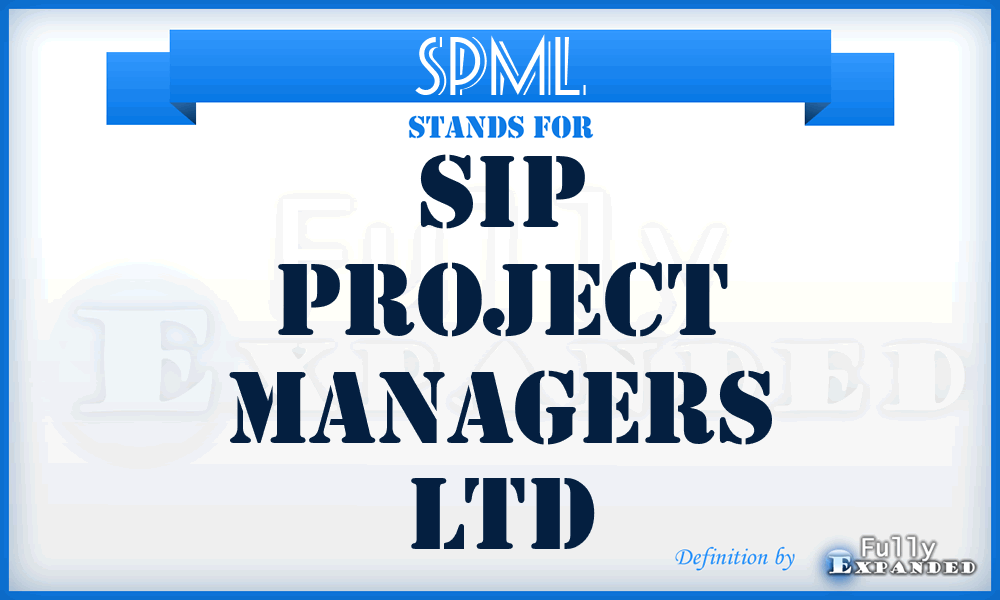 SPML - Sip Project Managers Ltd