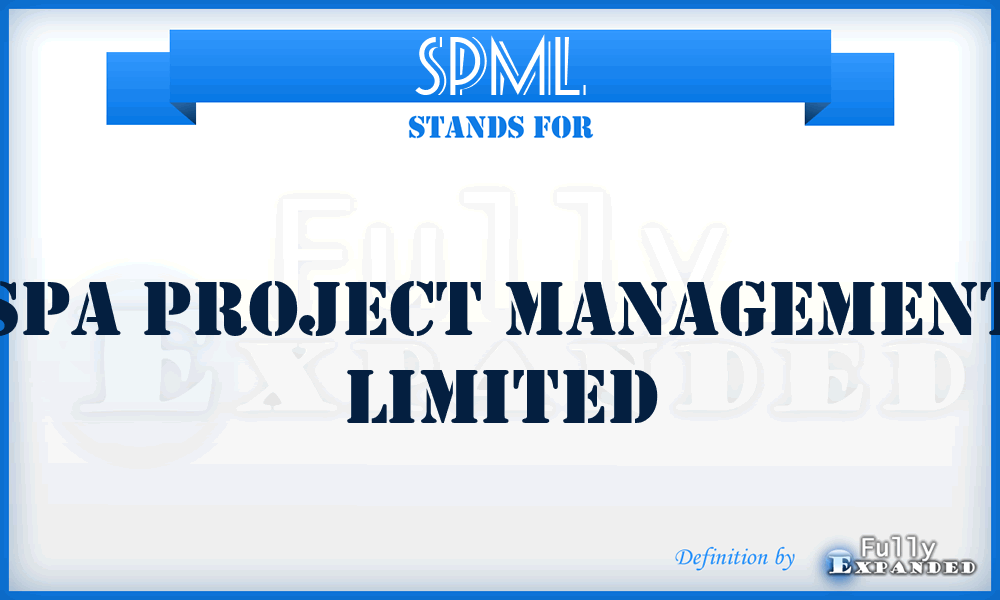 SPML - Spa Project Management Limited