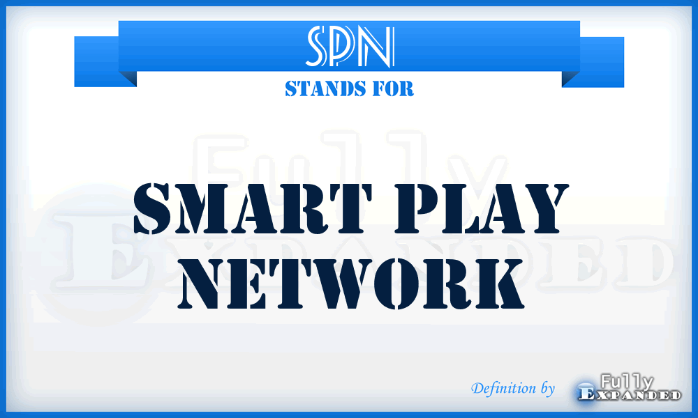 SPN - Smart Play Network