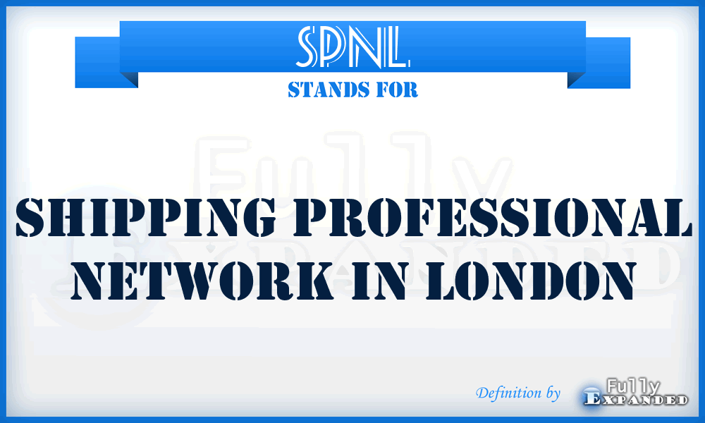 SPNL - Shipping Professional Network in London