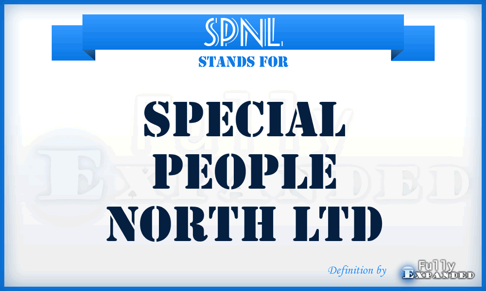 SPNL - Special People North Ltd