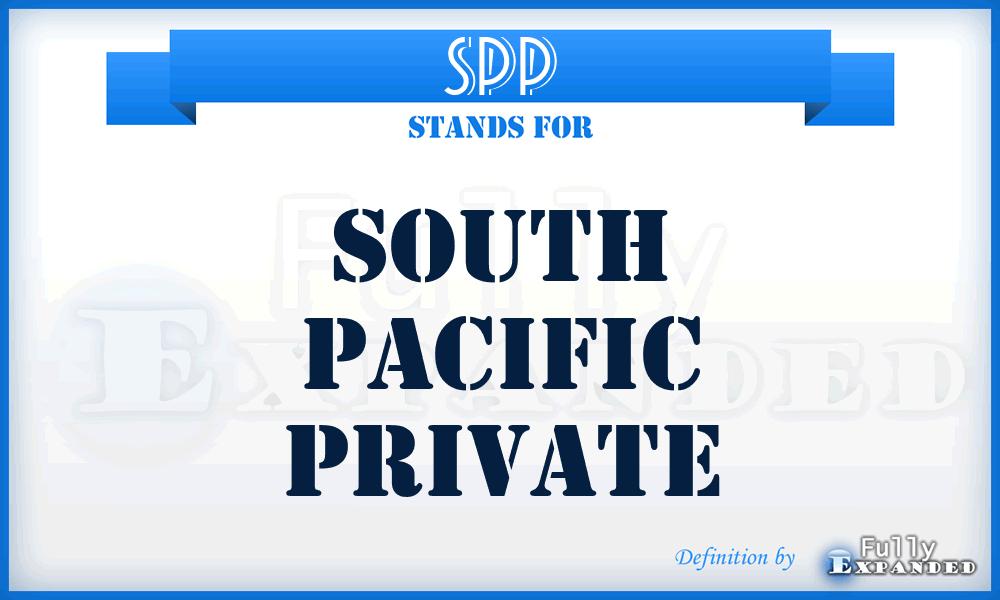 SPP - South Pacific Private