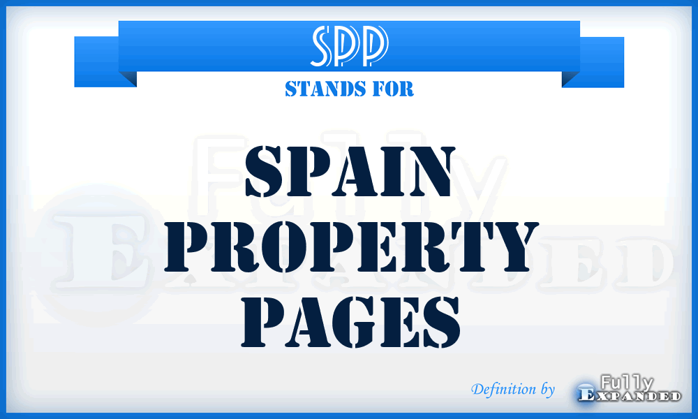 SPP - Spain Property Pages