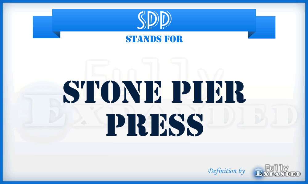 SPP - Stone Pier Press