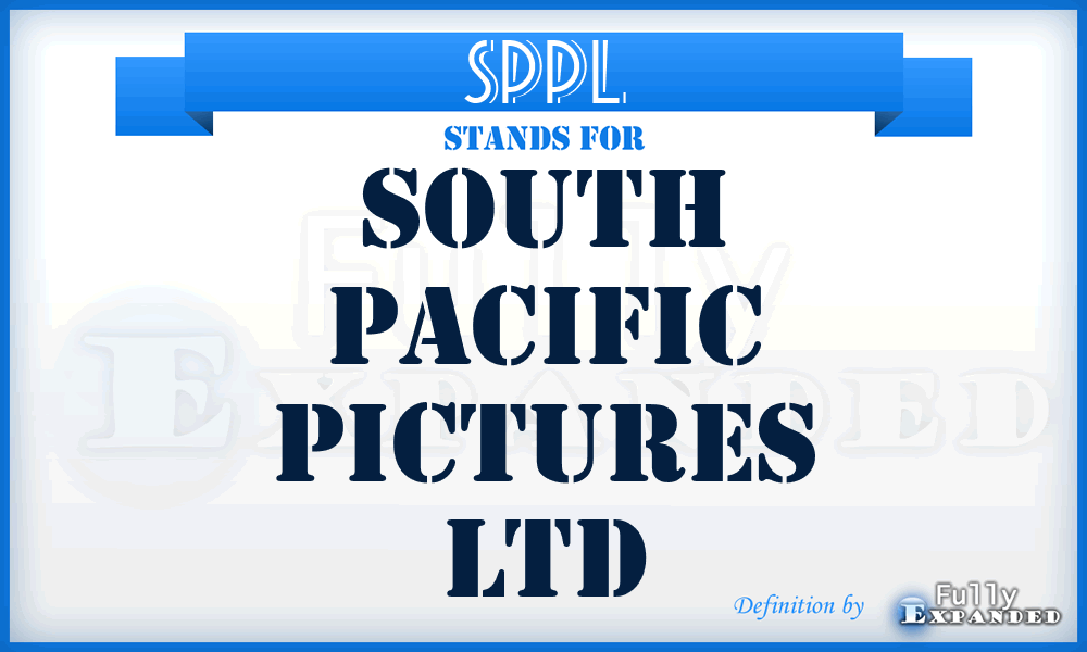 SPPL - South Pacific Pictures Ltd