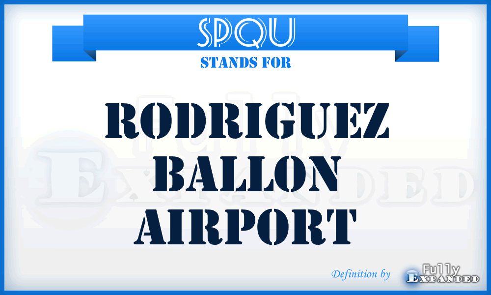 SPQU - Rodriguez Ballon airport