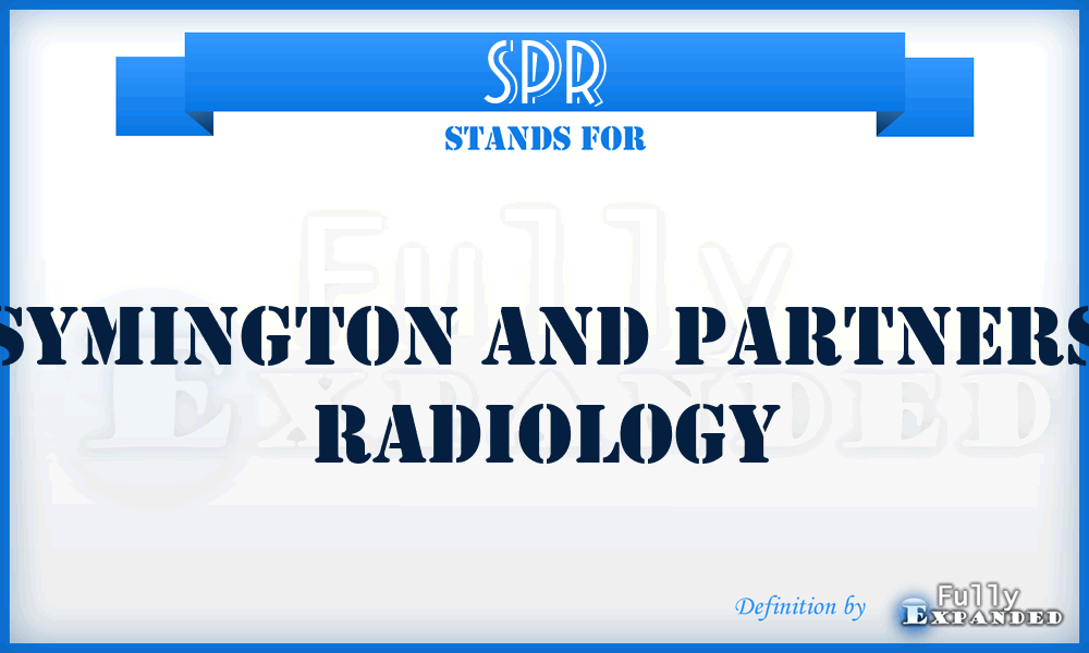 SPR - Symington and Partners Radiology