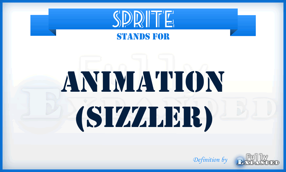 SPRITE - Animation (Sizzler)