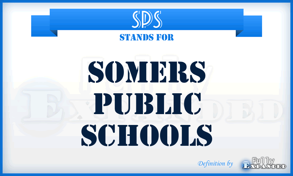 SPS - Somers Public Schools