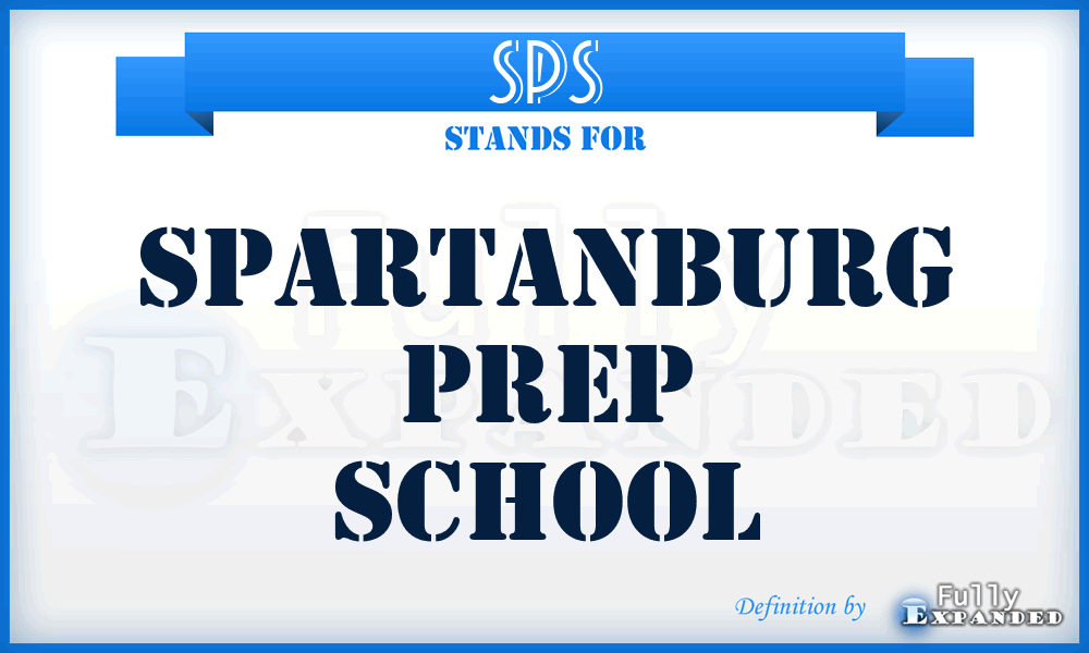 SPS - Spartanburg Prep School