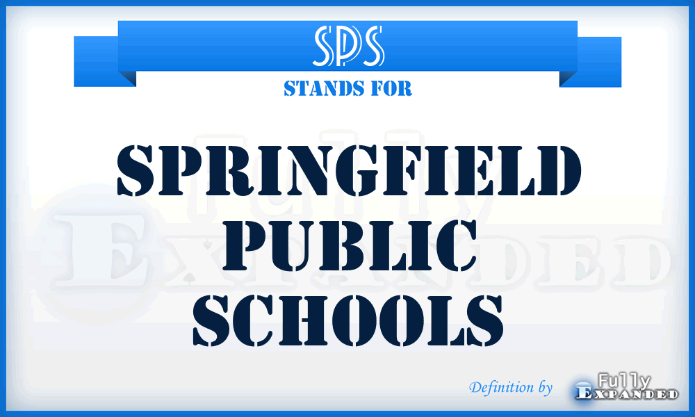 SPS - Springfield Public Schools