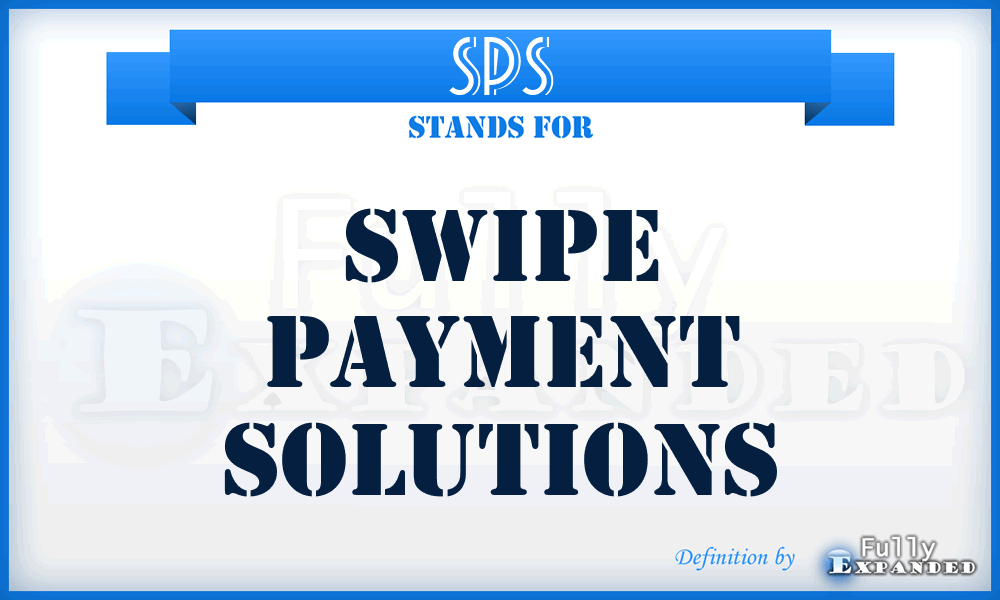 SPS - Swipe Payment Solutions