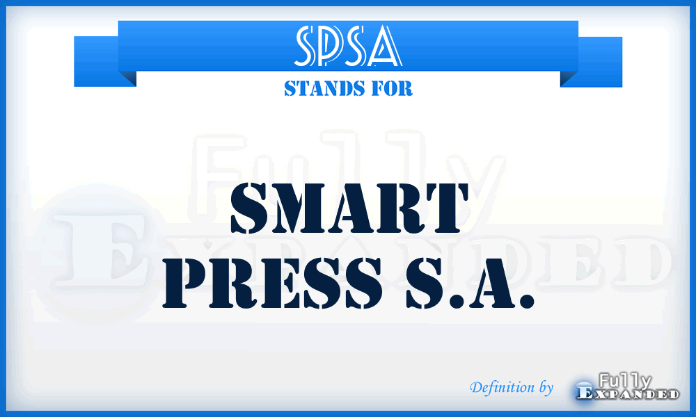 SPSA - Smart Press S.A.