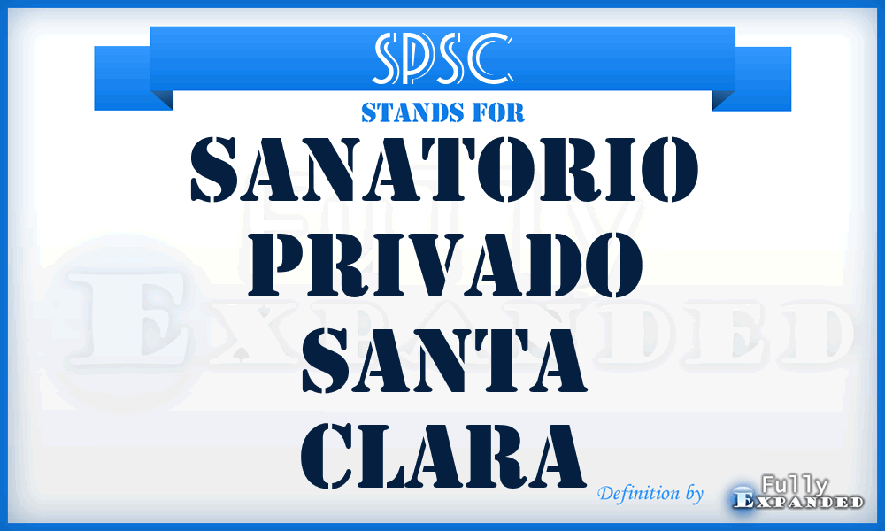 SPSC - Sanatorio Privado Santa Clara