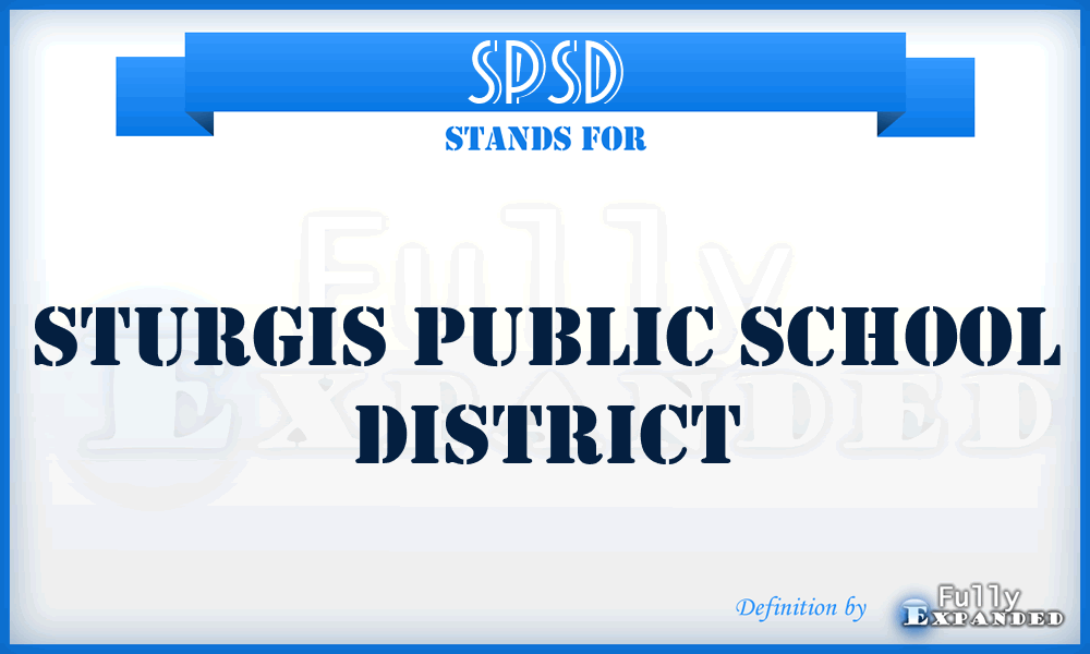SPSD - Sturgis Public School District