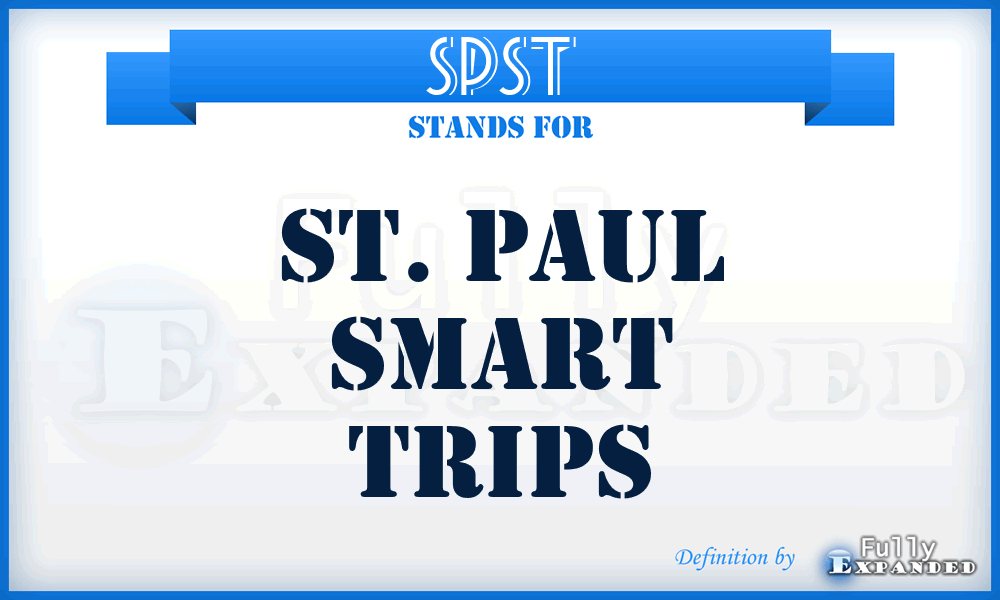 SPST - St. Paul Smart Trips