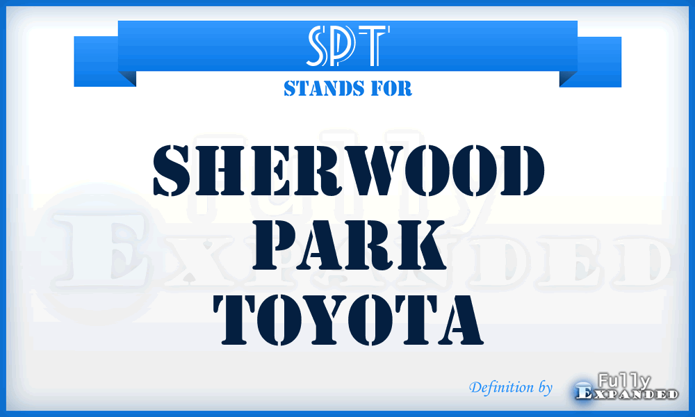 SPT - Sherwood Park Toyota